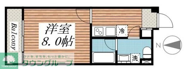 LUCENT COURT 代々木上原の物件間取画像